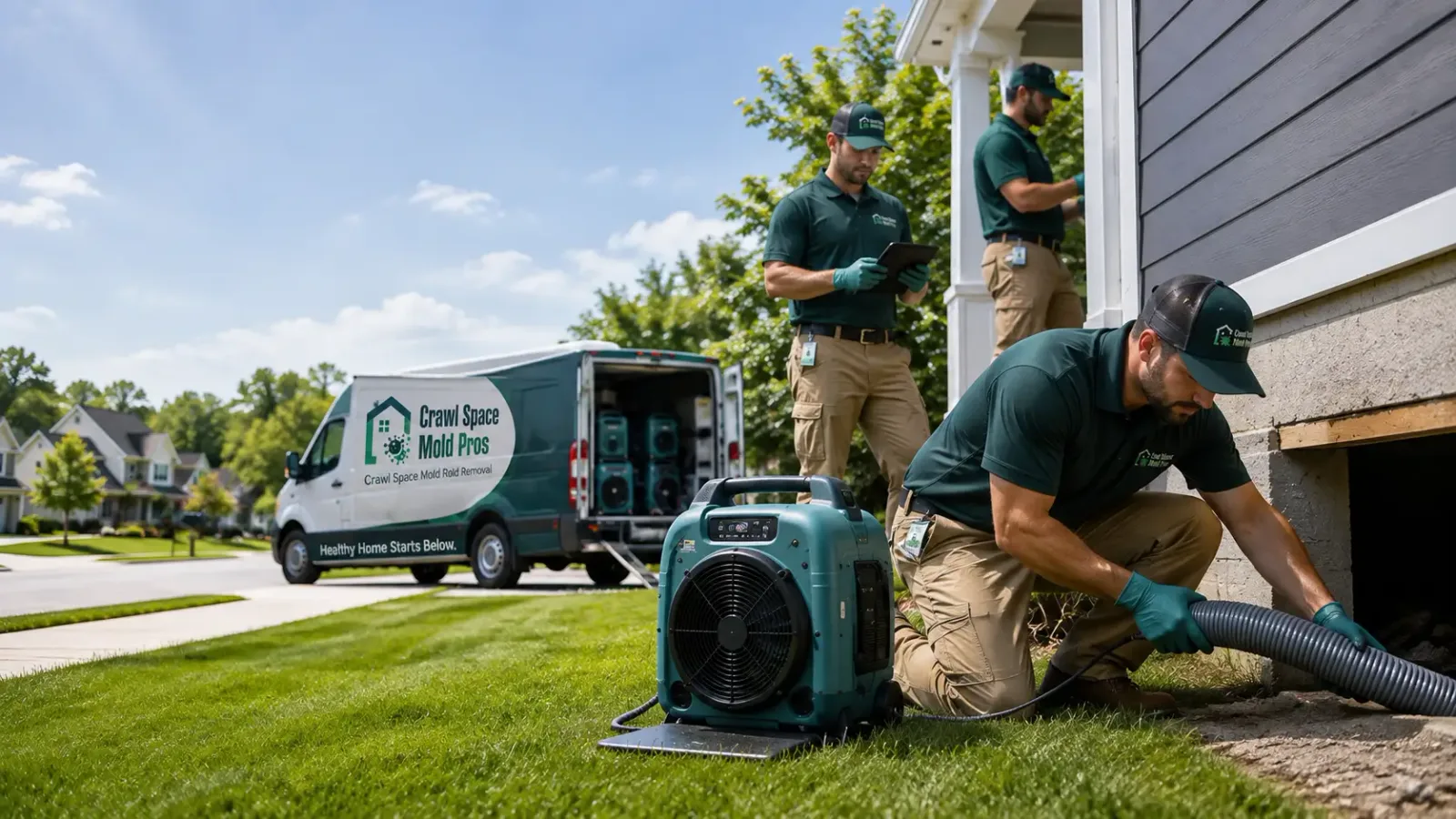Crawl Space Mold Removal in Richville, NY